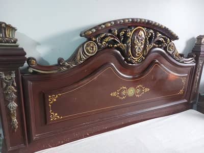 Solid wood bed for Sale