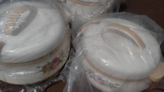 hotpot new, platter full size new , 3 steel jar new ,peti, tanki