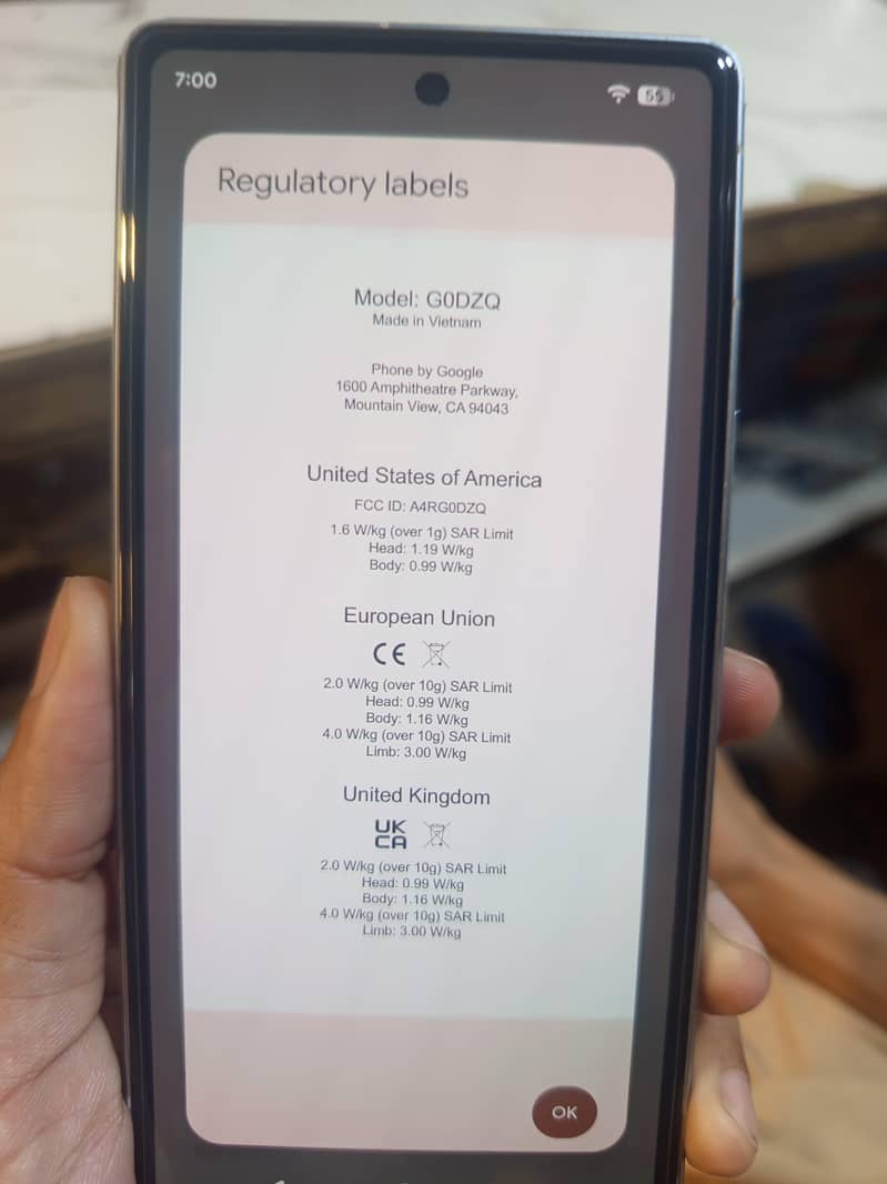 Google Pixel 7a 4