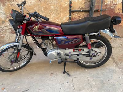 Honda cg 125 2022 model like new