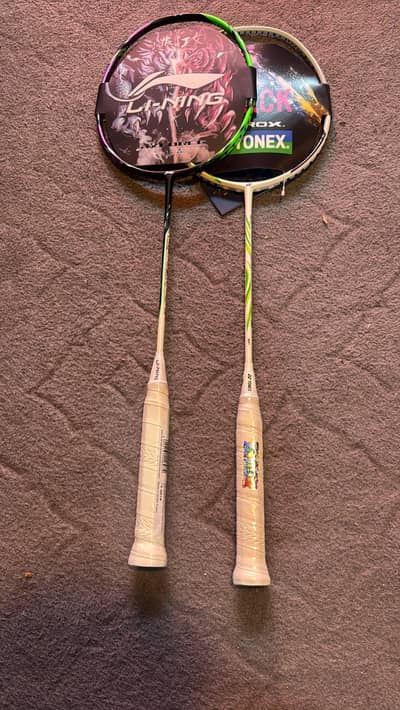 Younex Astrox 100zz and Liling Rackets