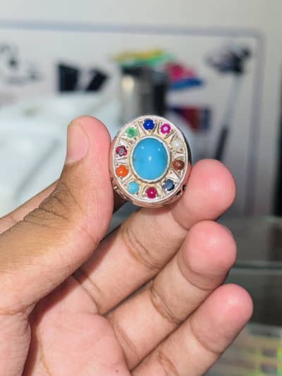 Silver ring pure chandi hand made ring