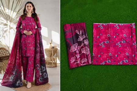 Premium Printed 3 Pcs Suits Collection | Soft Fabric | Trendy Designs
