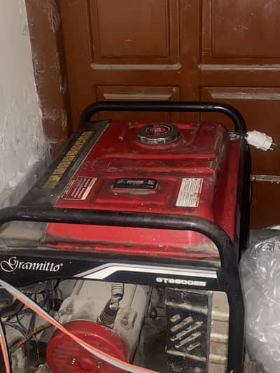 Imported Granitto 3.5kva portable generator like new condition lush