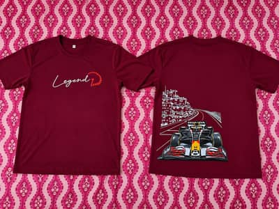 A1 Quality Down Shoulder T-Shirt – Premium Print, Comfortable Fit
