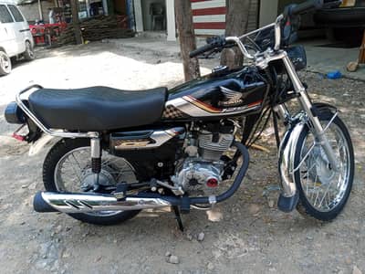 cg 125 self start