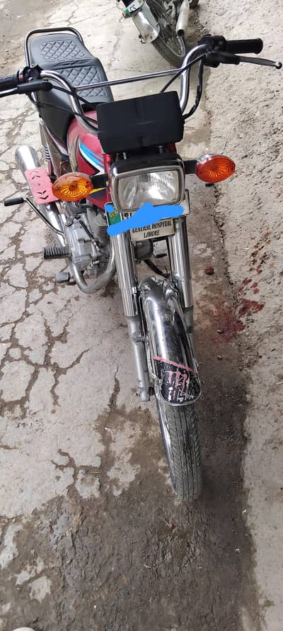 honda  cg 125 model 2018 cler red