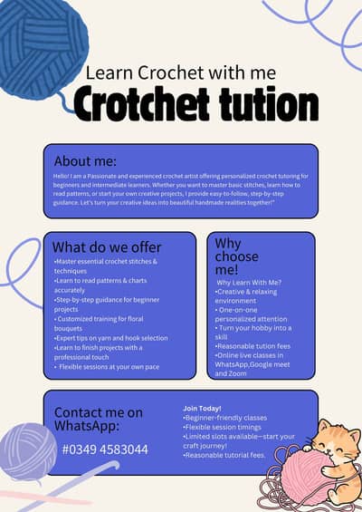 Online Crotchet Tutor