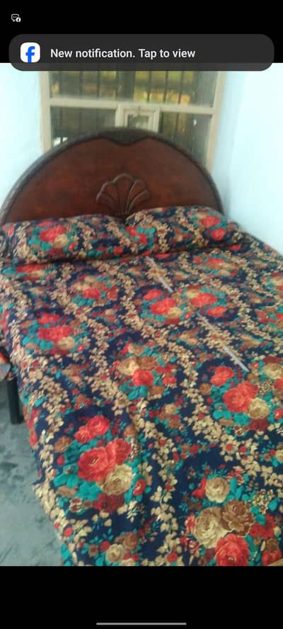 double bed or dressing set  urgent for sale in good condition
