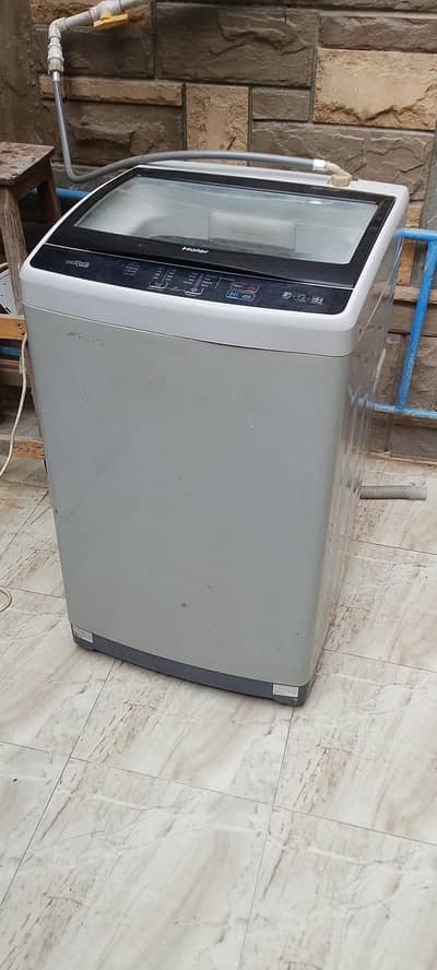 Haier 8kg and Haier 7.5 kg automatic washing machines