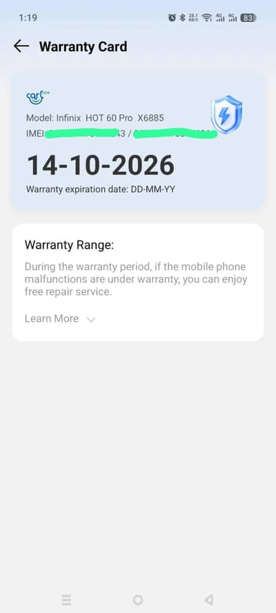 Infinix hot 60 pro