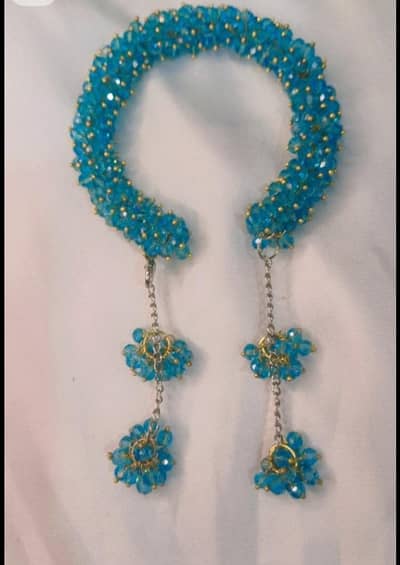 Crystal beaded handmade gajra