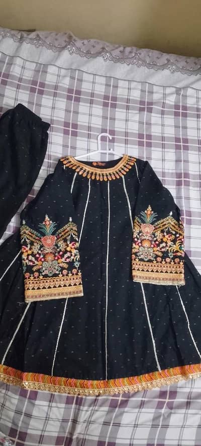 lawn branded dress