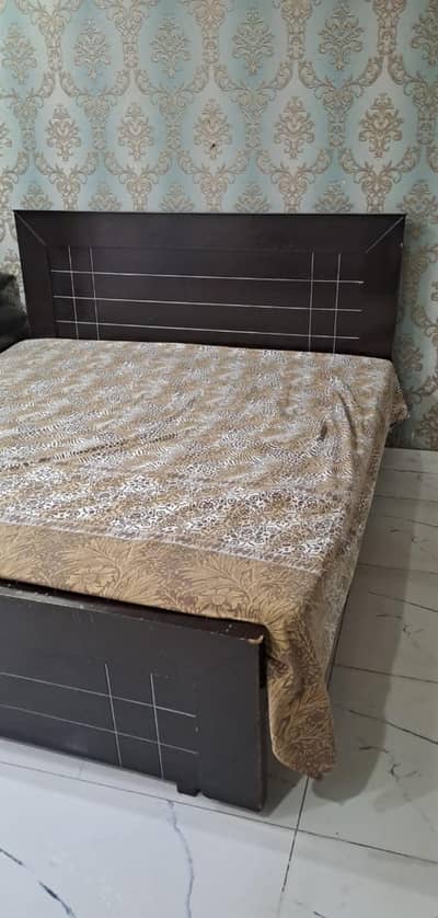 Wooden Double Bed