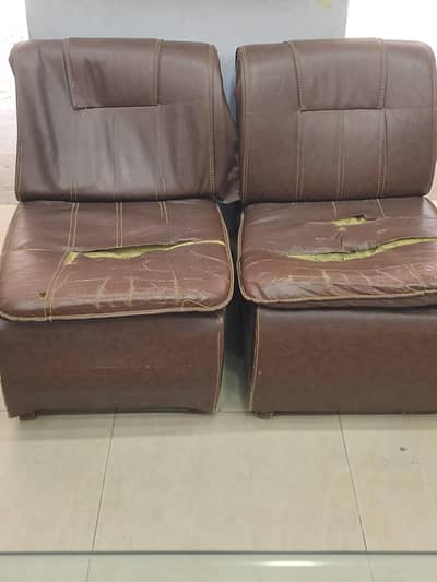 2 used sofas  available