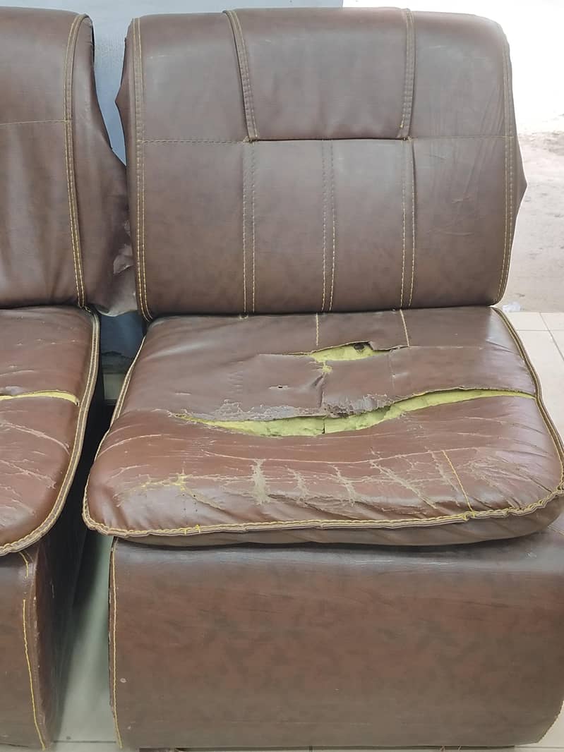 2 used sofas  available 2