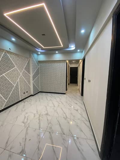 al ghafoor tower three bed dd apartment for rent in johar
