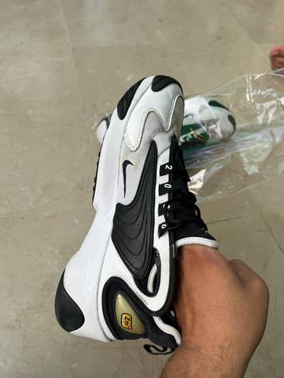 White & Black sports sneakers