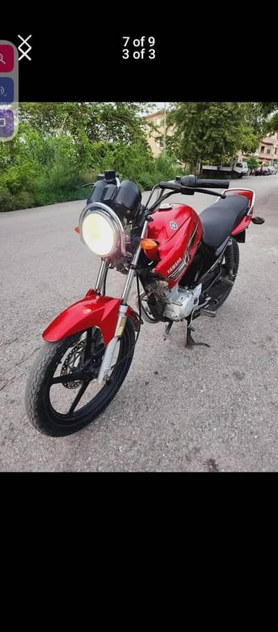 Yamaha YBR 125 Red 2015 – Well Maintained – Total Genuine – Islamabad
