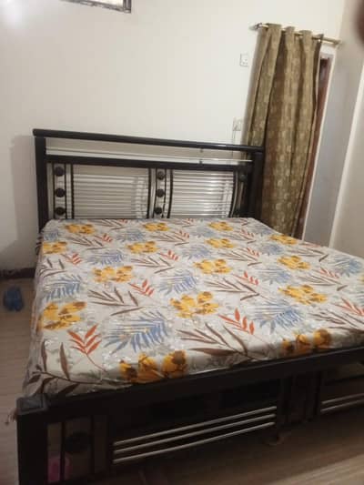 Urgent Sale Iron rod Bed