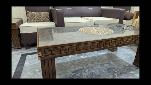 sofa set and tables