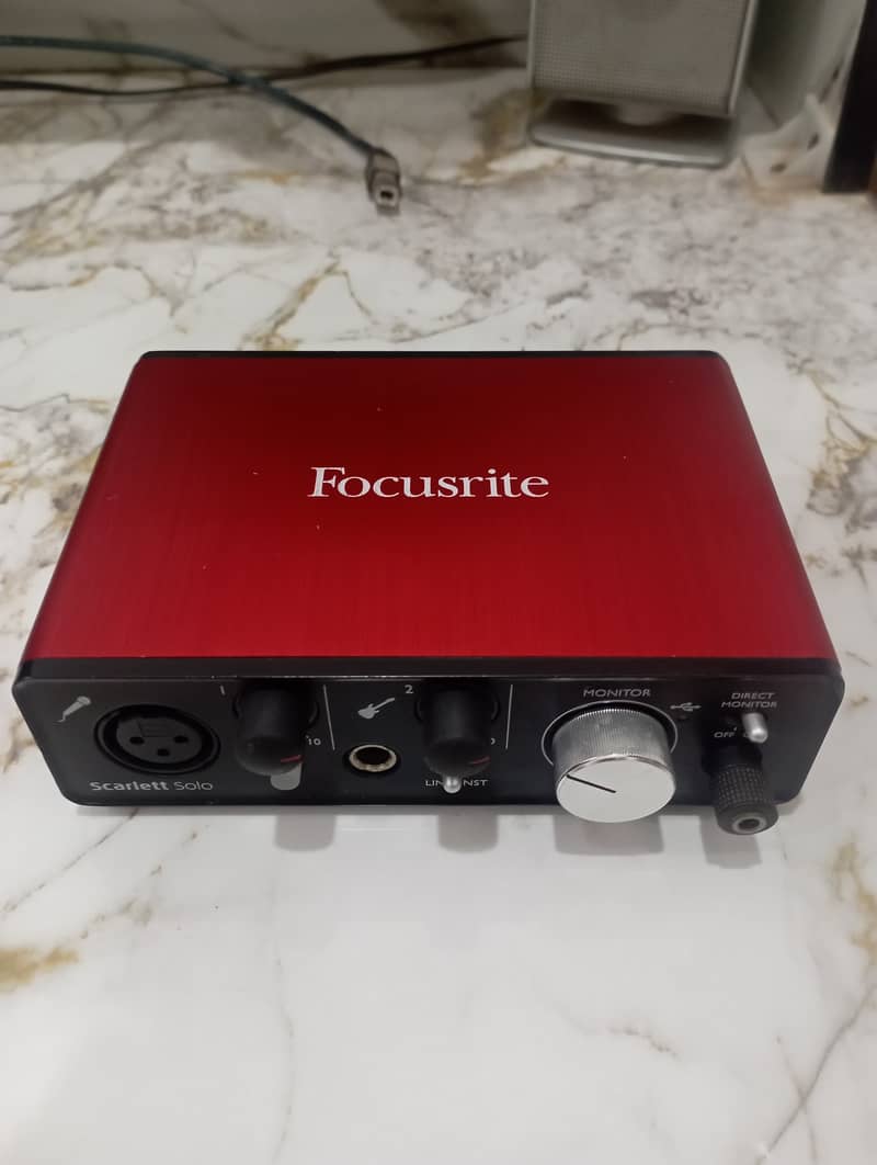 Focusrite 2 Audio Interface 5