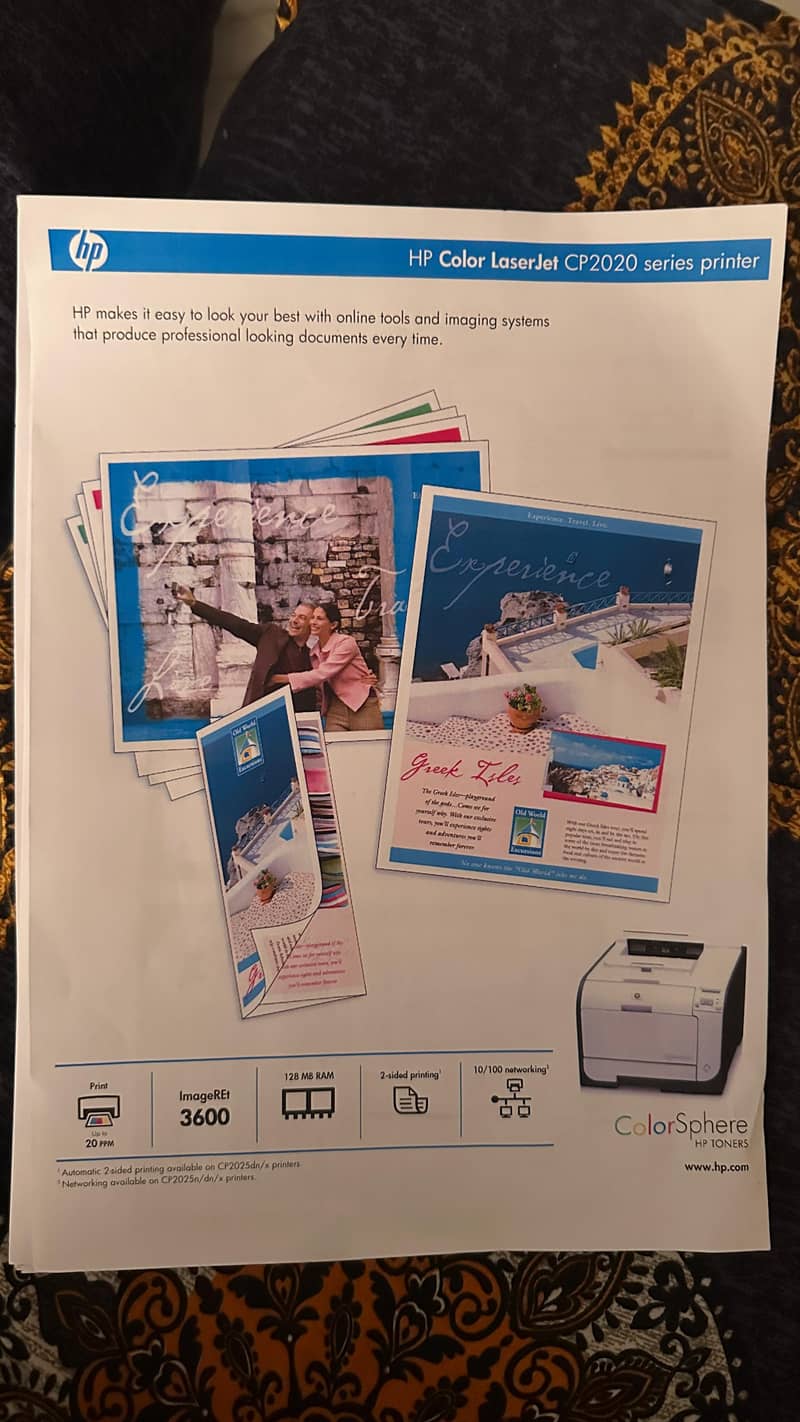 HP Colour printer 6