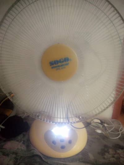 charging fan ac dc sogo+ batry