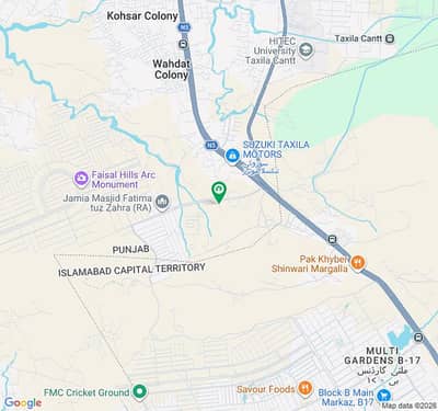 10 Marla (35*70) (2450 Sq Ft) Plot File Available In Faisal Hills On Easy 2.5 Years Installment Plan Near Islamabad- Booking Price: 31.55 Lakhs Only