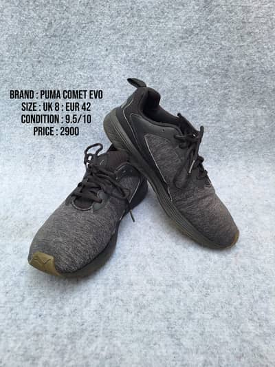 Imported Branded Sneakers Collection | Multiple Sizes Available