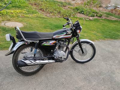 Honda CG 125  2015/16 model.   only exchange