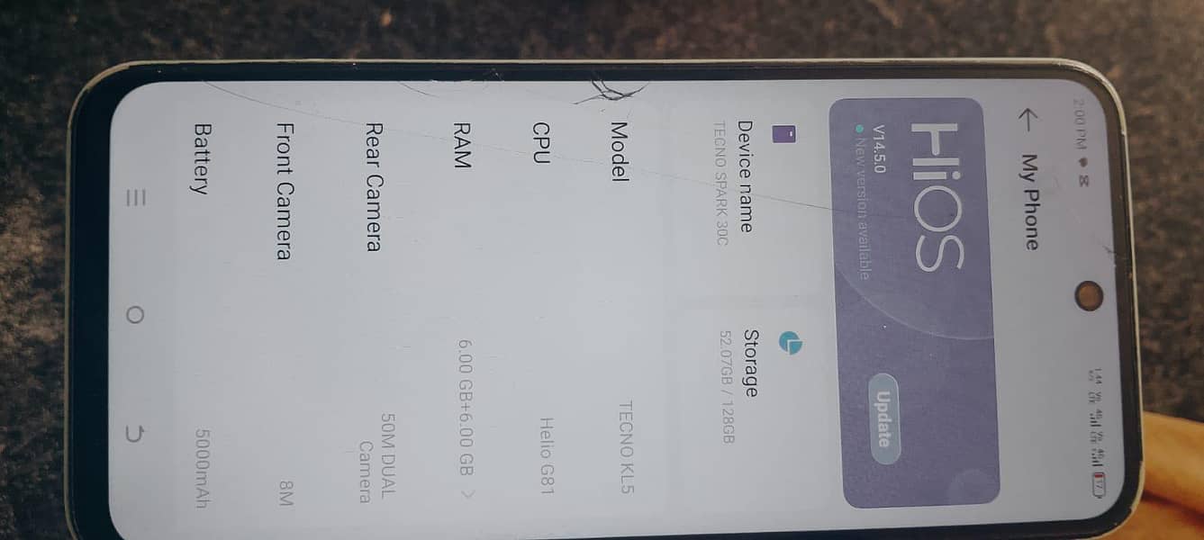 Tecno 30c 7