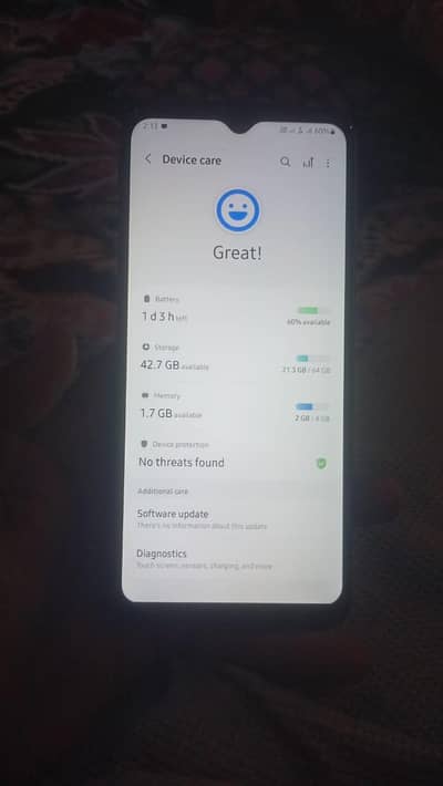 samssung a12 finger not working baqi all ok ha 4gb 64gb wala argent sa