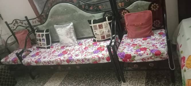 iron sofa