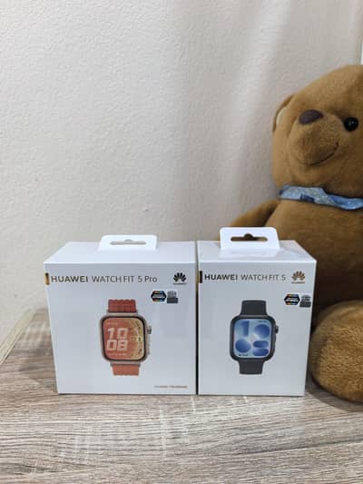 Brand new box pack Huawei Fit 5 & fit 5 pro special price