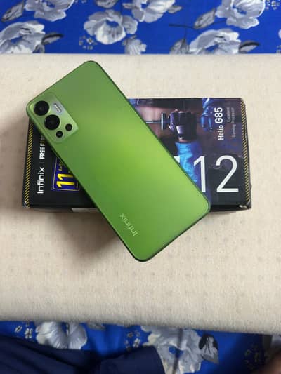 Infinix Hot 12 (6+5 RAM / 128GB ROM) – With Box