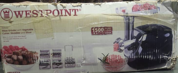 Westpoint WF-3050 Meat Grinder & Vegetable Cutter