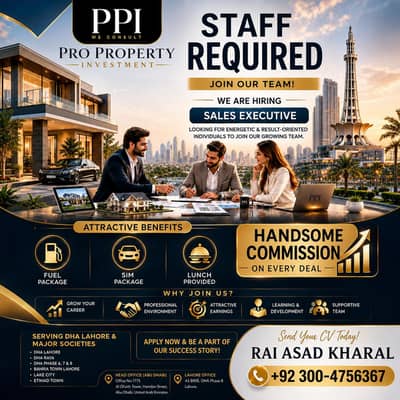Real Estate sales and marketing Agents