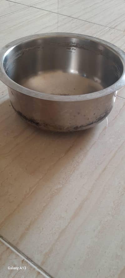 steel bowl
