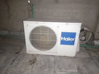 haier 1 ton split ac very good condition and cooling