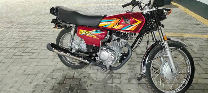 CG 125 (2026) unregistered
