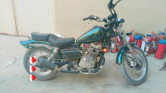 hero 125 converted into Honda Rabel