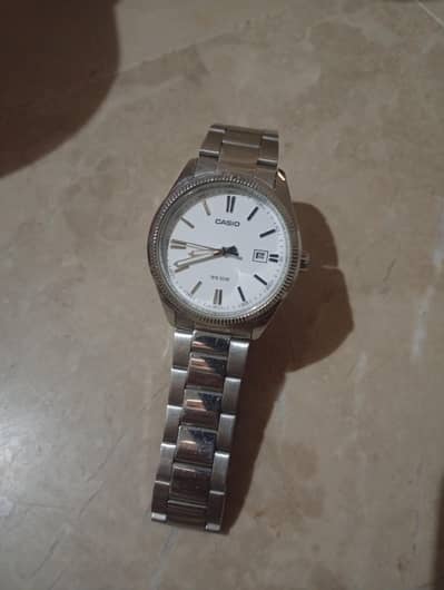 :* Casio MTP-1302D-7A1VDF Original | Day-Date | Steel Bracelet