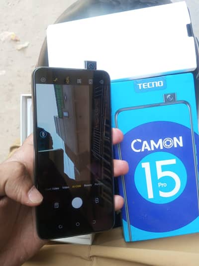Tecno CAMON 15 Pro 10/10 All Oky 6/128 exchange possible