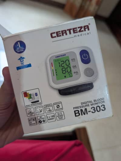 Certeza BM 303 Digital BP Monitor