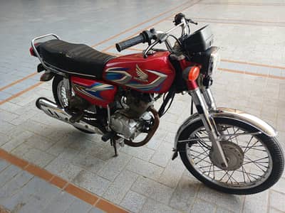 Honda CG 125 - 100% Original, One Hand Used, Own Name