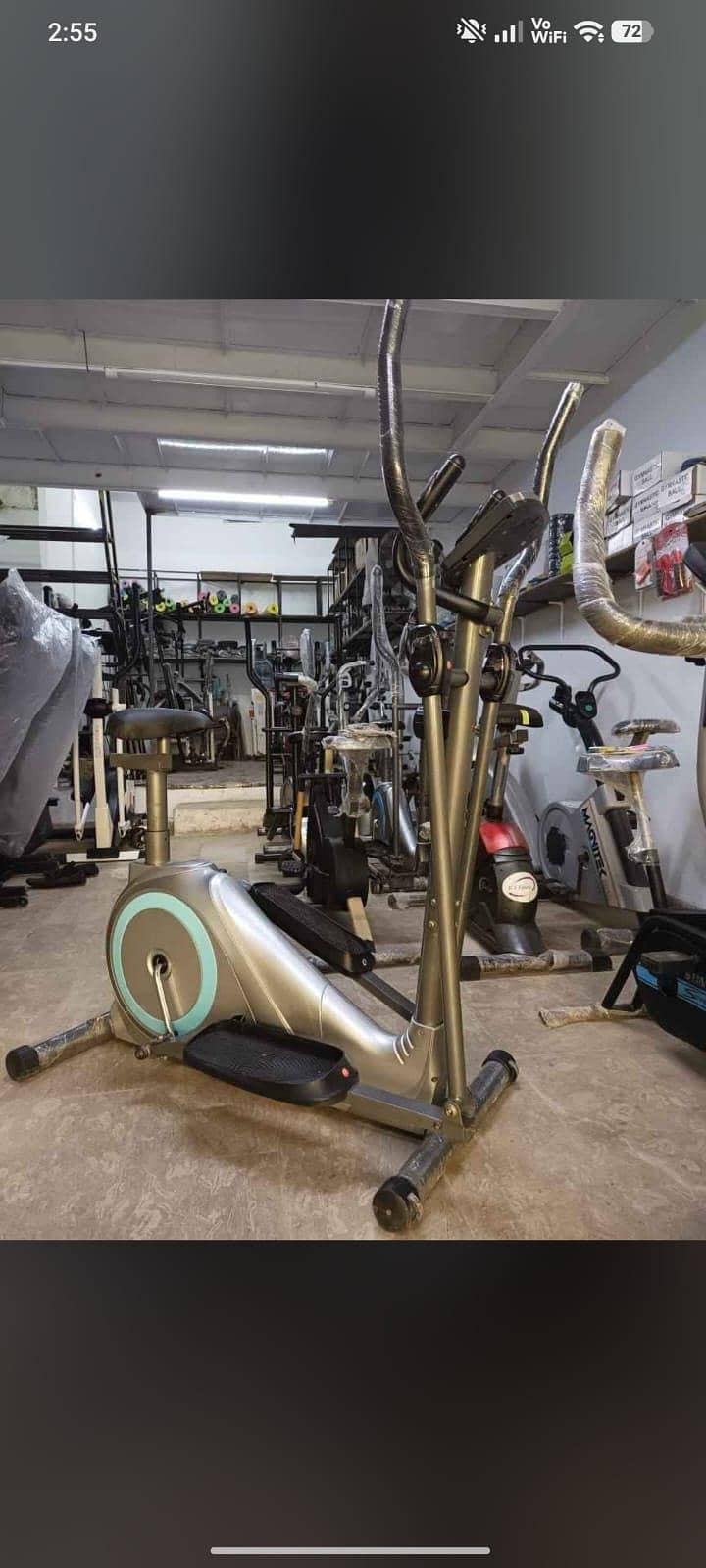 Exercise ( Elliptical cross trainer) cycle 9