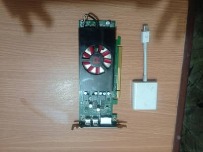 Dell Rx550 Amd 4Gb low profile 10500Rs+ free connector