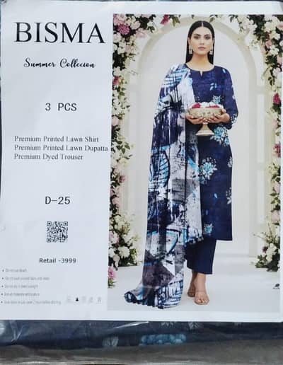 Bisma Summer collection lawn