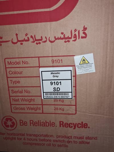 dawlance refrigerator 9101